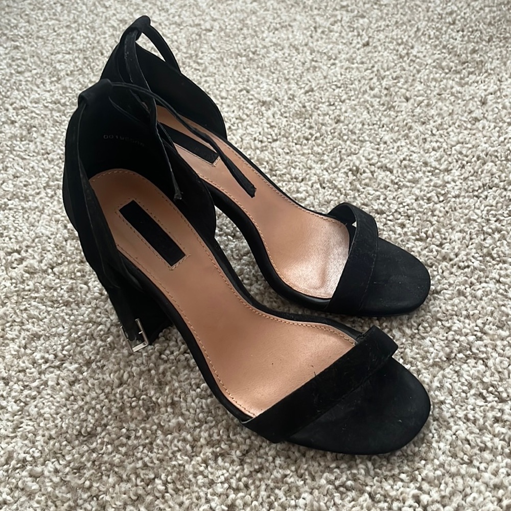Black heels